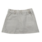 Manila Grace Gonna Tinta Unita con Tasconi per Bambina 312GMBS25X BEIGE MANILA GRACE 