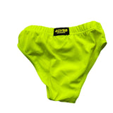 4Giveness Costume Modello Slip Tinta Unita Verde Fluo Per Neonato