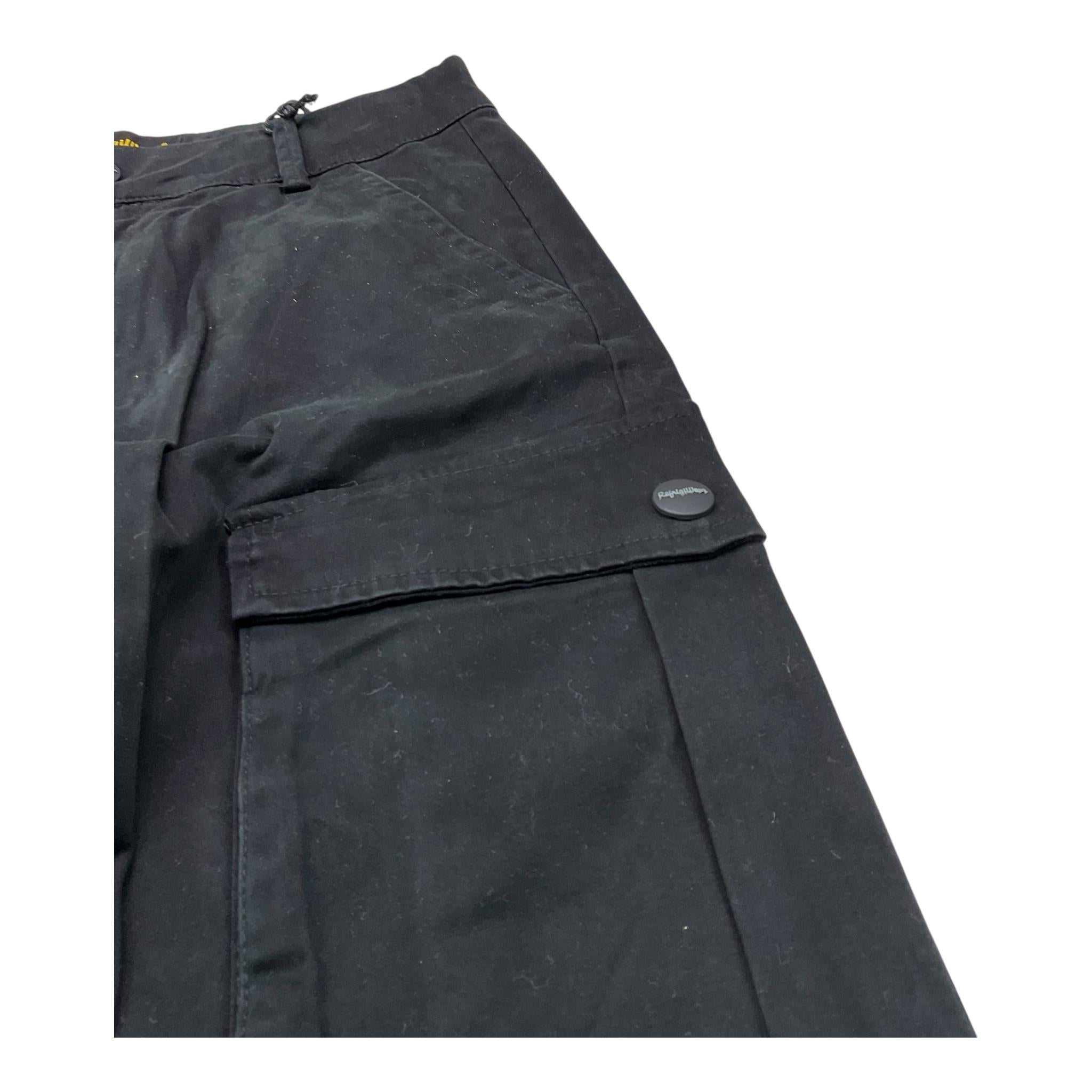 REFRIGIWEAR pantalone tinta unita modello cargo Nero per Bambino RW769 NERO REFRIGIWEAR 