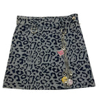 JOHN RICHMOND gonna in denim fantasia maculata Blu per Bambina RGA25042GO BLU JOHN RICHMOND 