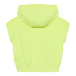 Billieblush Felpa Smanicata Tinta Unita con Cappuccio per Bambina U20846 GIALLO FLUO BillIEBLUSH 