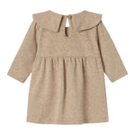 NAME.IT abito manica lunga tinta unita con colletto Oro per Neonata 13236106 ORO NAME.IT 