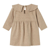 NAME.IT abito manica lunga tinta unita con colletto Oro per Neonata 13236106 ORO NAME.IT 