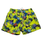 F**K Costume Modello Boxer con Stampa Fantaisa Verde per Bambino FK192613U VERDE F**K 