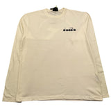 DIADORA shirt girocollo tinta unita con stampa Panna per Bambino F4DIJBTH032 PANNA DIADORA 