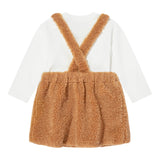 MOSCHINO completo 2 pezzi shirt-salopette Bianco per Bambina MDK02WX BIANCO MOSCHINO 