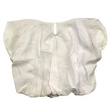 Lu Lu By Miss Grant Camicia Mezza Manica Tinta Unita Bianco Per Bambina