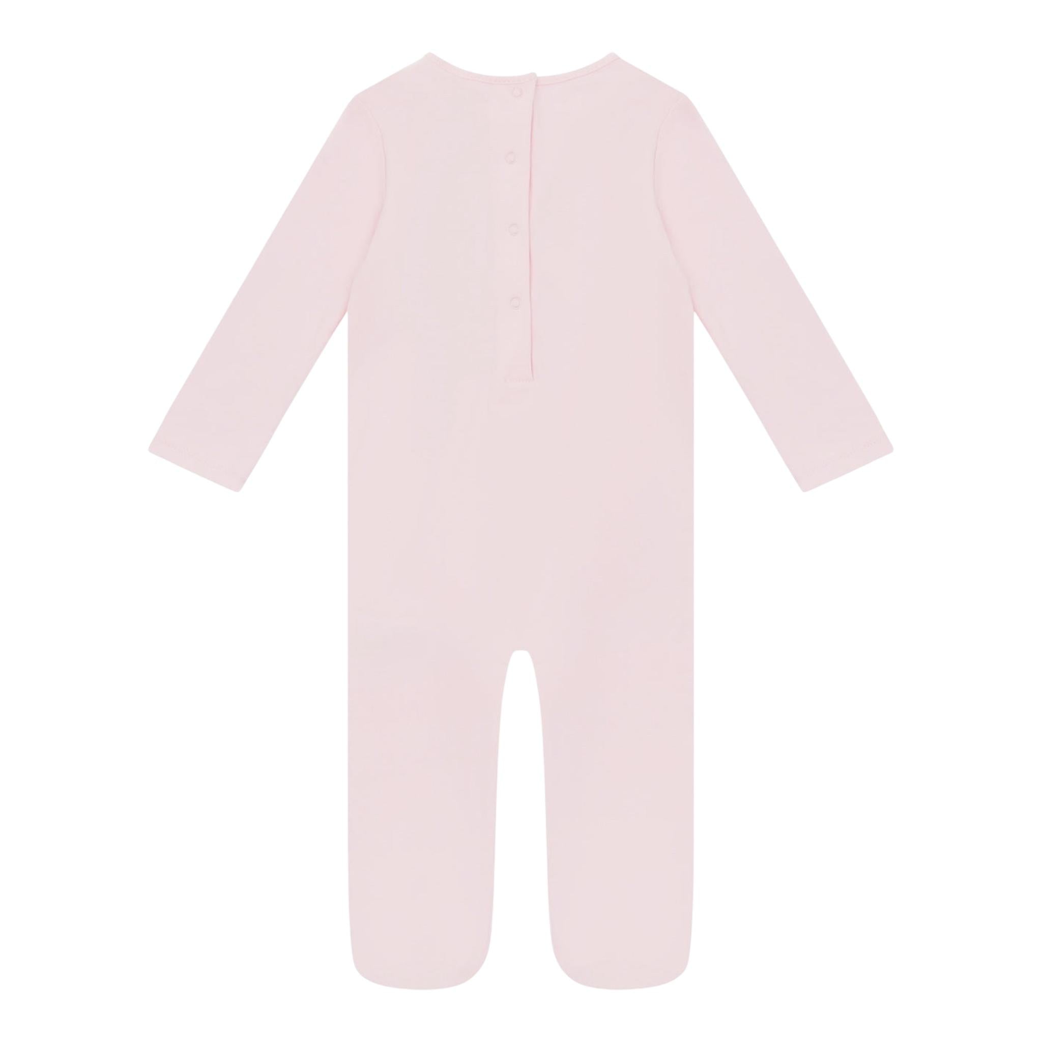 Guess Tutina Tinta Unita con Stampa per Neonata H2YW00KA6W3 ROSA CIPRIA GUESS 