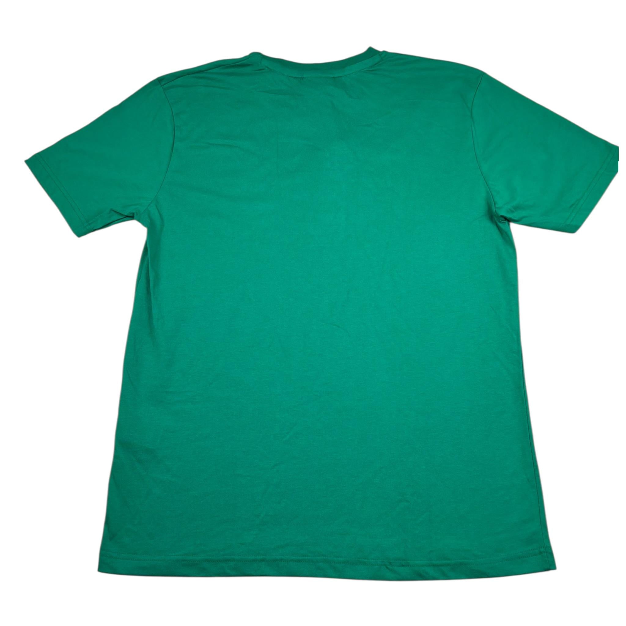 Icon T-Shirt Girocollo Tinta Unita con Logo per Bambino IBKS00489 VERDE ICON 