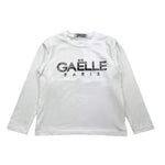 GAELLE shirt girocollo tinta unita con stampa Bianco per Bambina 2741M00316X BIANCO GAELLE 