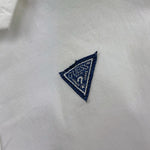 Guess Camicia Tinta Unita con Logo per Neonato N81H09WE5W0 BIANCO GUESS 