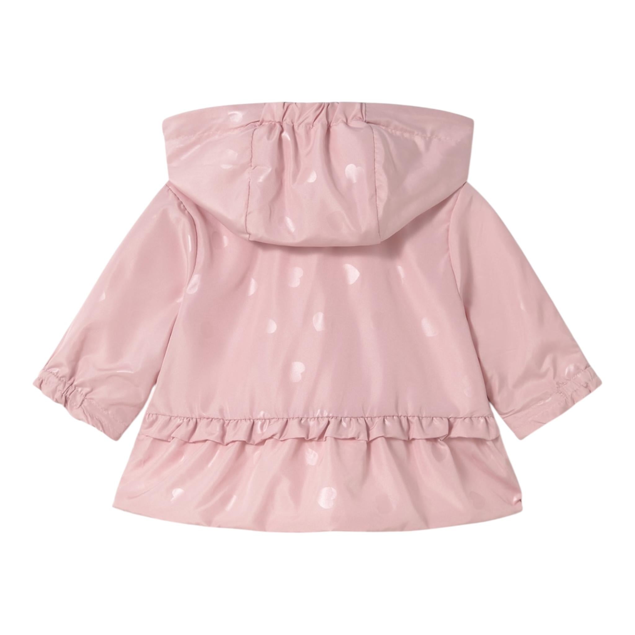 Mayoral Giubbino Bicolore con Cappuccio Reversibile per Neonata 1479 BIANCO/ROSA MAYORAL 