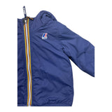 K-WAY giubbino tinta unita con zip e cappuccio Blu per Neonato K7142RW BLU K-WAY 