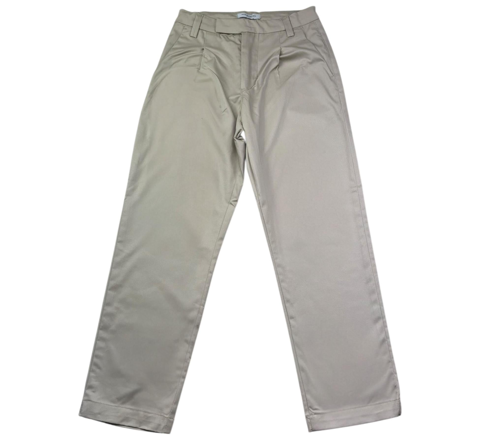 Paolo Pecora Pantalone Tinta Unita con Girovita Regolabile per Bambino PP4259 BEIGE PAOLO PECORA 