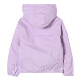 K-Way Giubbino Reversibile con Zip E Cappuccio per Bambina K61313W LILLA/VIOLA K-WAY 