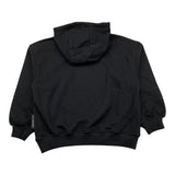 JOHN RICHMOND felpa chiusa con cappuccio tinta unita con stampa Nero per Bambino RGA25060FE NERO JOHN RICHMOND 