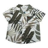 Lalalu' Camicia tinta unita Mezza Manica con Fantasia Bianco per Bambino CML350PBXJ BIANCO LALALU' 