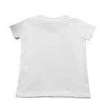 Mousse T-Shirt Girocollo Tinta Unita con Stampa per Neonato DINOBEACHXN BIANCO MOUSSE 