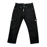 Do Not Conform Pantalone Tinta Unita con Girovita Regolabile per Bambino PT05 NERO DO NOT CONFORM 