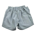 La Stupenderia Short Tinta Unita con Elastico In Vita per Neonata TJBR74X AZZURRO LA STUPENDERIA 