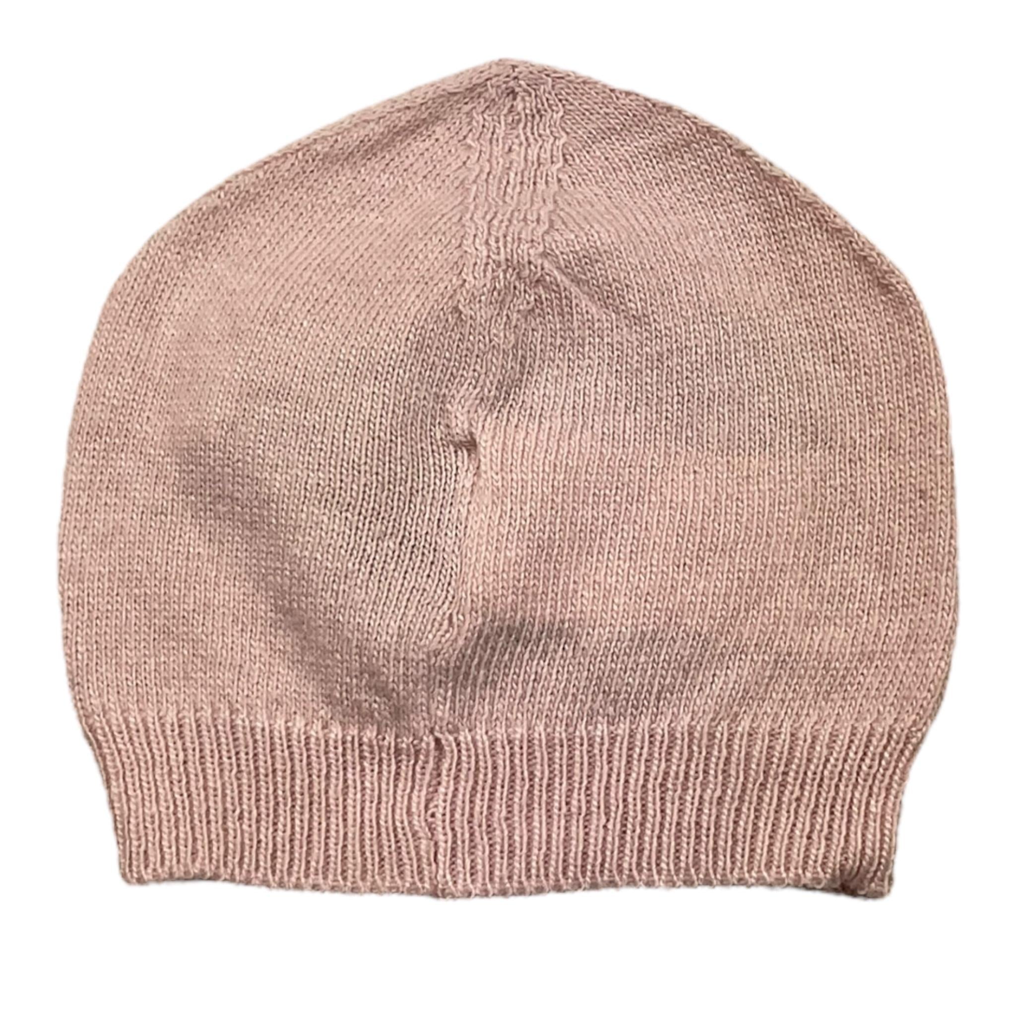 LE BEBE' cappello tinta unita con orso Rosa per Neonata LBG5979 ROSA LE BEBE' 