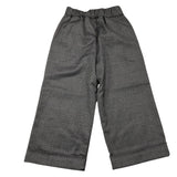 DONDUP pantalone tinta unita modello palazzo Grigio per Bambina DFPA072 GRIGIO DONDUP 