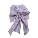 A' La Page Culotte Tinta Unita con Fiocco per Neonata AL255 LILLA A' LA PAGE 