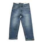 Dondup Jeans Tinta Unita per Bambino DMPA130 BLU DONDUP 