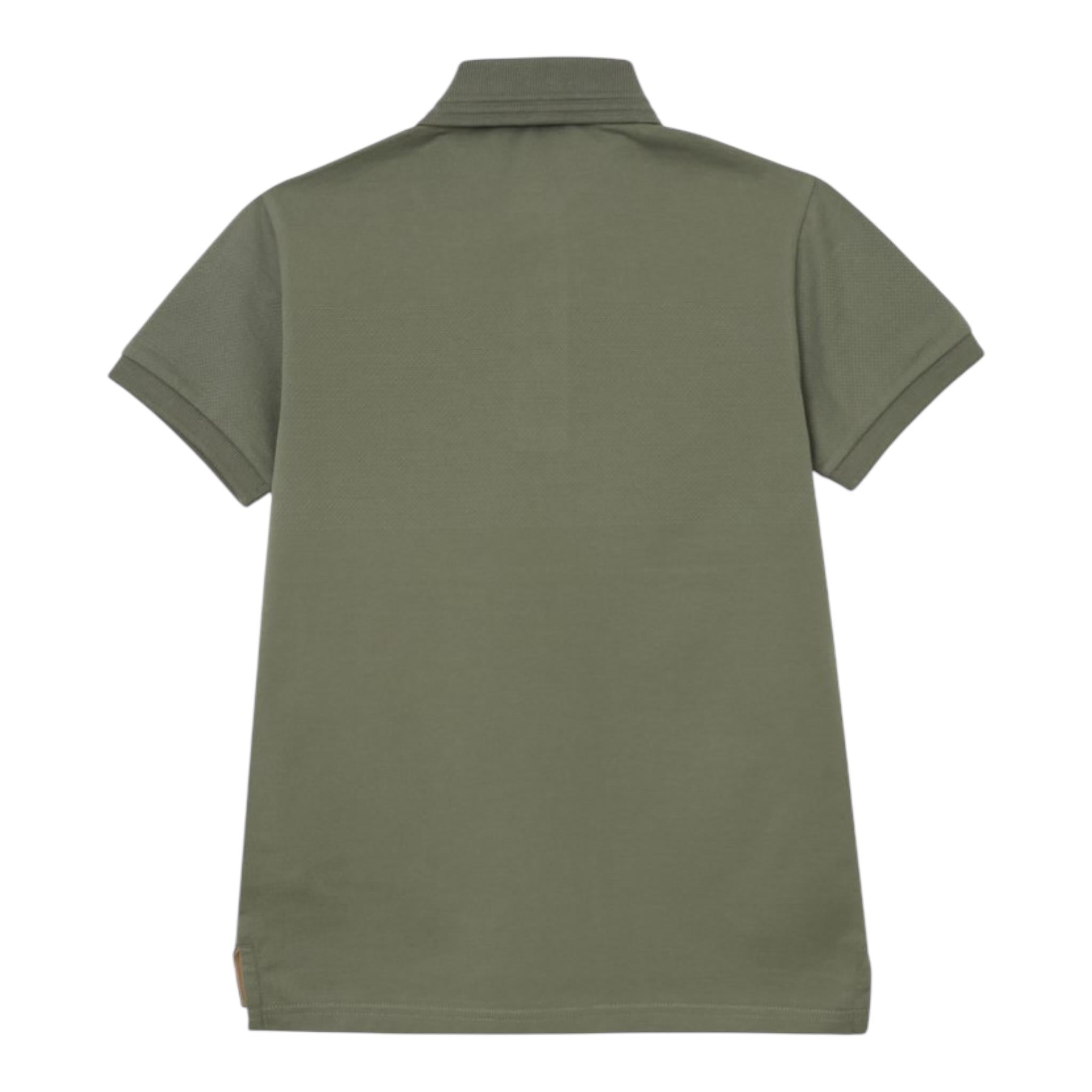 Trussardi Polo Mezza Manica Tinta Unita per Neonato TBP25128PON VERDE TRUSSARDI 