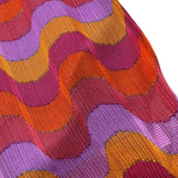 Shopart Abito Multicolor con Sottana Mezza Manica per Bambina SAJDR000424 ARANCIONE SHOPART 