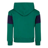 MOSCHINO felpa tinta unita con stampa e cappuccio Verde per Bambino HUF08G VERDE MOSCHINO 