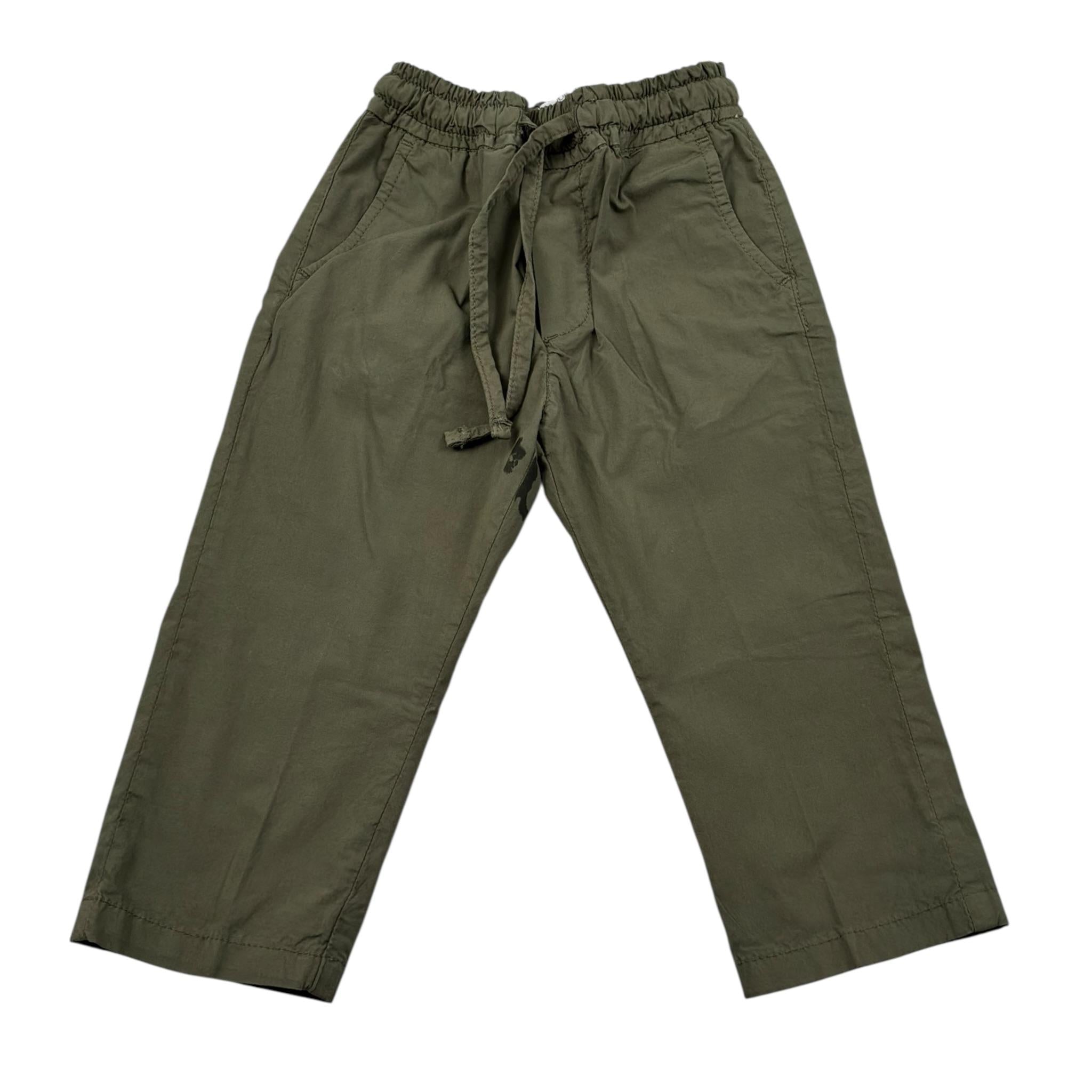 Manuel Ritz Pantalone Tinta Unit con Elastico In Vita per Neonato MR3018 VERDE MANUEL RITZ 