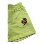 Iceberg Bermuda Felpa Tinta Unita con Stampa per Neonato BFICE5102BNX VERDE ICEBERG 