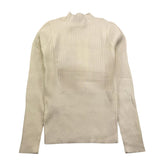TO be too maglia tinta unita mezzocollo Panna per Bambina TFJF24M414 PANNA TO be too 