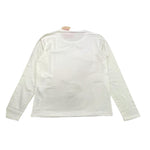 LIU JO shirt girocollo tinta unita con stampa Bianco per Bambina GF4094 BIANCO LIU JO 