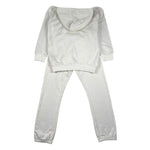John Richmond Completo 2 Pezzi Felpa-Pantalone Tinta Unita per Bambino RGP26013CF BIANCO JOHN RICHMOND 