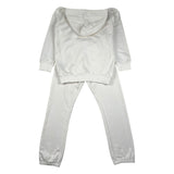 John Richmond Completo 2 Pezzi Felpa-Pantalone Tinta Unita per Bambino RGP26013CF BIANCO JOHN RICHMOND 