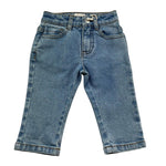 Trussardi Jeans Tinta Unita con Girovita Regolabile per Neonato TIP26087PA BLU TRUSSARDI 