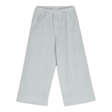 IL GUFO pantalone modello a palazzo tinta unita a costine Celeste per Bambina A24PL242V6012 CELESTE IL GUFO 