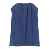 Maison Margiela Abito In Denim Tinta Unita per Bambina M60756 BLU MAISON MARGIELA 