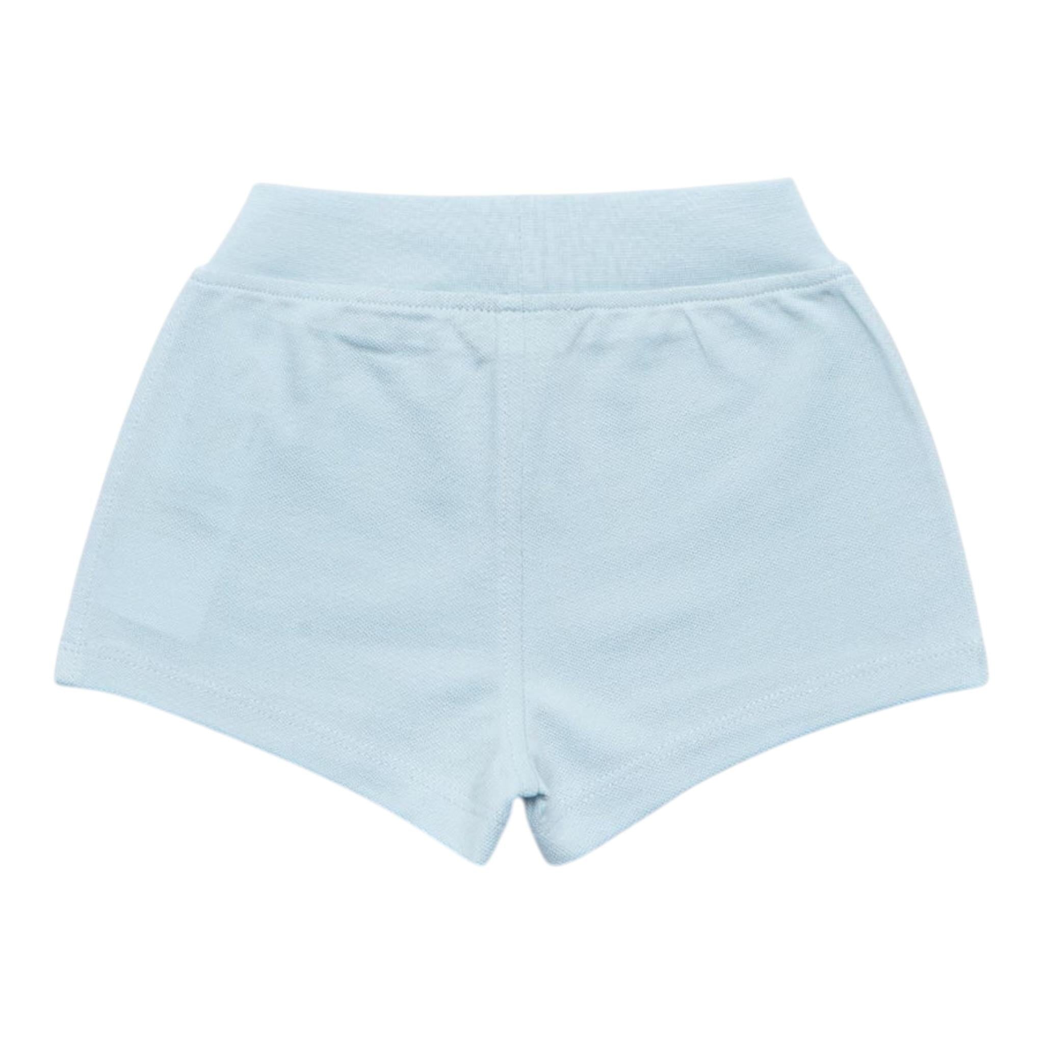 K-Way Bermuda Tinta Unita con Elastico In Vita per Neonato K71376WX AZZURRO K-WAY 
