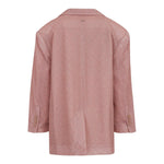 Dou Dou Giacca Tinta Unita Glitter per Bambina DW2A17 ROSA DOU DOU 