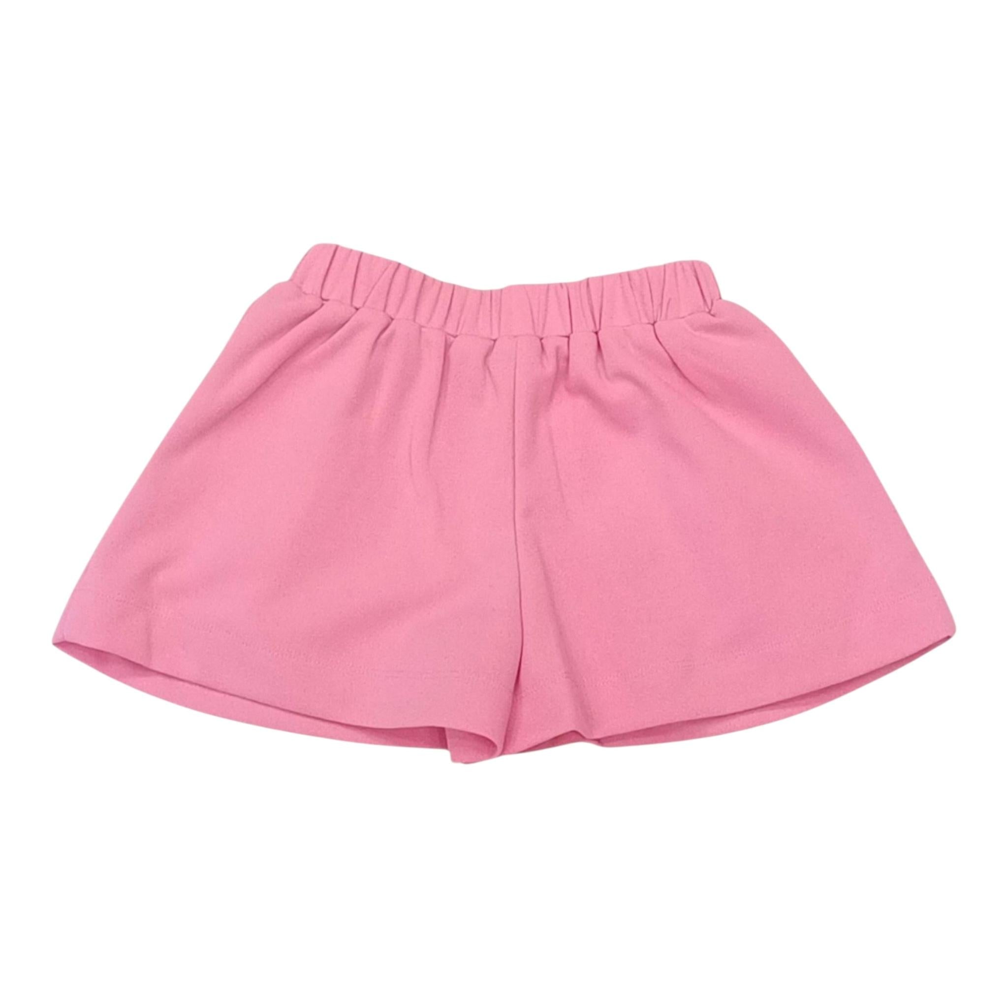 Liu Jo Short Tinta Unita con Elastico In Vita per Bambina KA5006 ROSA LIU JO 