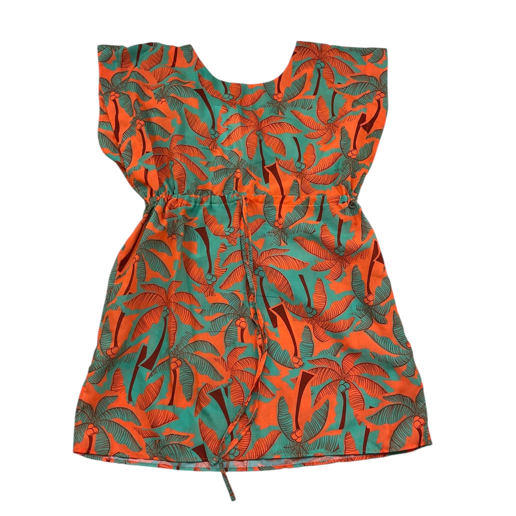 Mefui Abito Mezza Manica Stampa Fantasia per Bambina MJ2404 VERDE MEFUI 