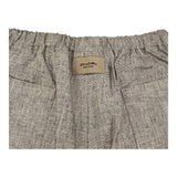 @Madilly Bermuda Tinta Unita con Elastico In Vita per Bambino MONACO GRIGIO @MADILLY 