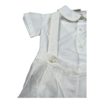 Il Gufo Completo 2 Pezzi Camicie-Salopette per Neonato PATDP521L0014 PANNA IL GUFO 