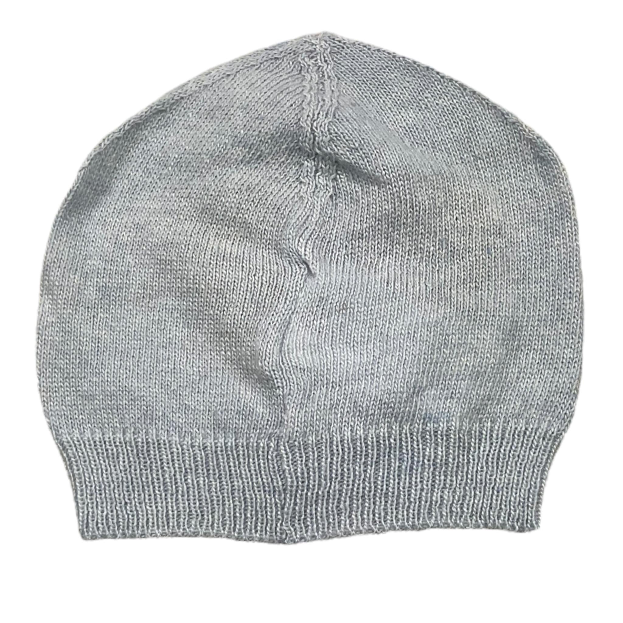 LE BEBE' cappello tinta unita con orso Azzurro per Neonato LBB5101 AZZURRO LE BEBE' 