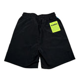 Diadora Bermuda tinta unita con Profili Logati Nero per Bambino 022297 NERO DIADORA 