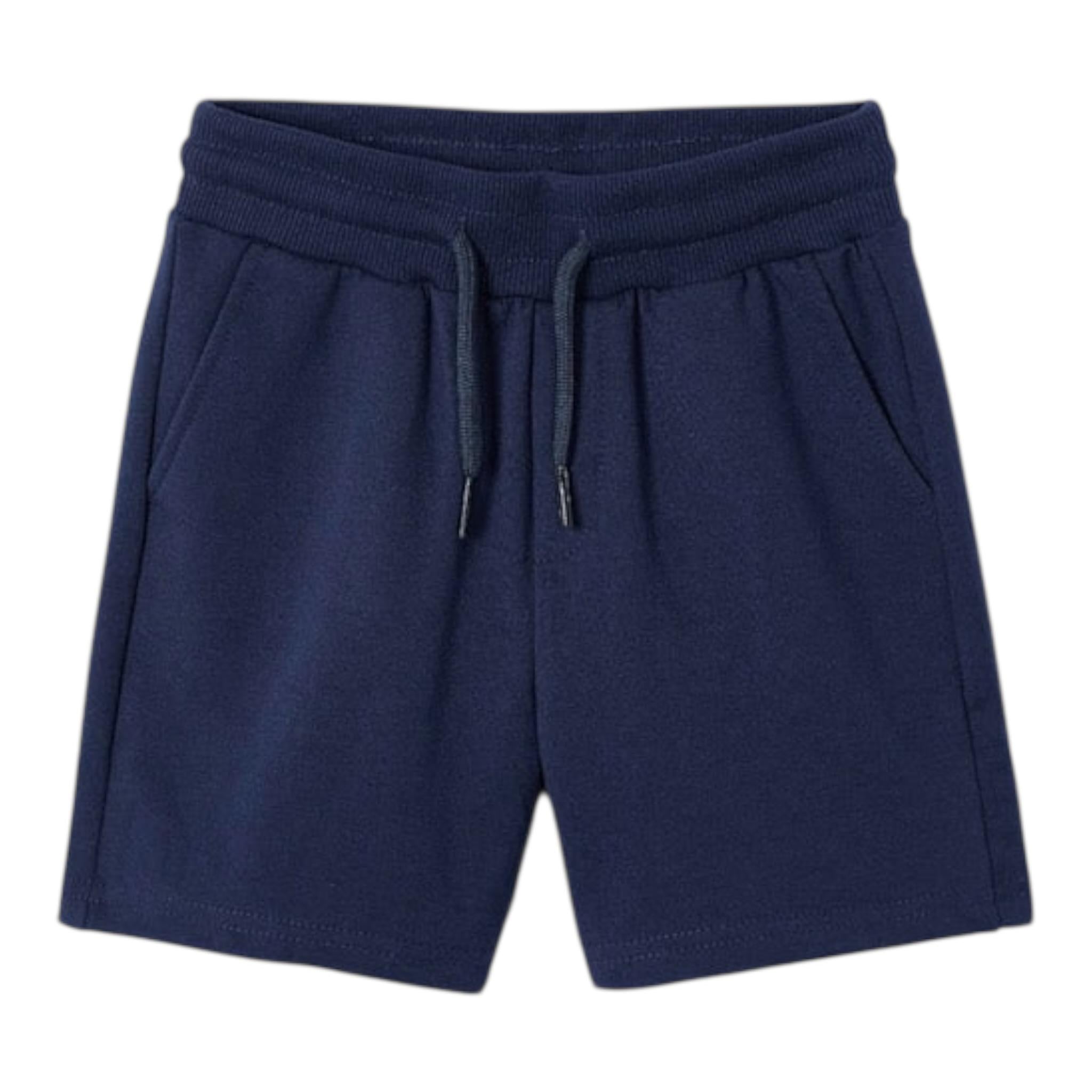 Mayoral Bermuda Tinta Unita con Elastico In Vita per Bambino 611X BLU MAYORAL 