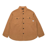 N°21 camicia tinta unita con bottoni Cammello per Bambino N21A02X CAMMELLO N°21 